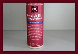 Vegansk bodylotion, creme fra Urtekram