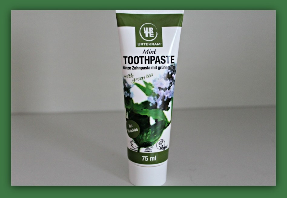 økologisk, vegansk tandpasta uden flour