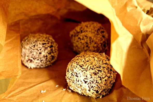 Romkugler, trøfler af kagerester