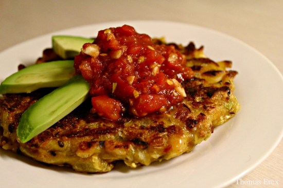 Okonomiyaki, The Vegg, vegansk pandekage