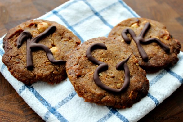 veganske cookies chokolade