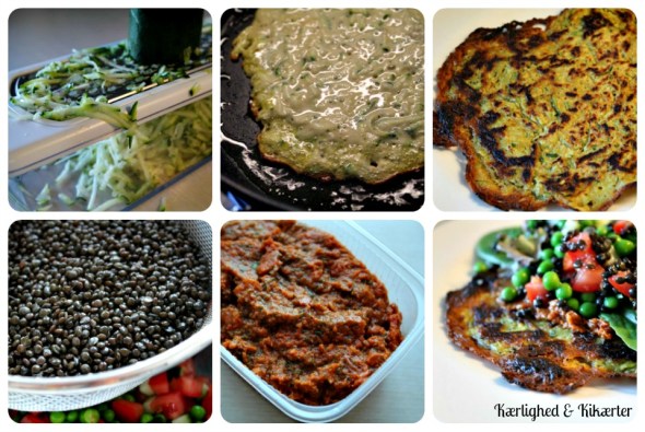 kikærter, pandekager, kikærtemel, uden æg, vegansk