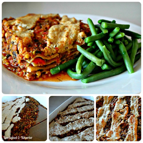vegansk, lasagne, cashewcreme, cashewost, cashewsauce, uden kød, uden ost, uden mælk, laktosefri