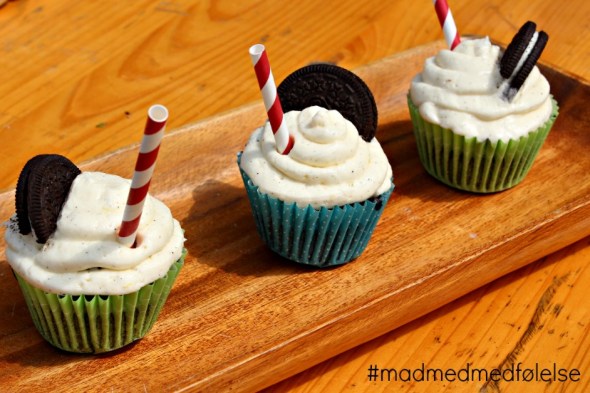Oreo milkshake muffins