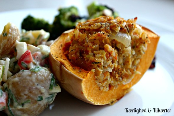 Butternut squash aftensmad