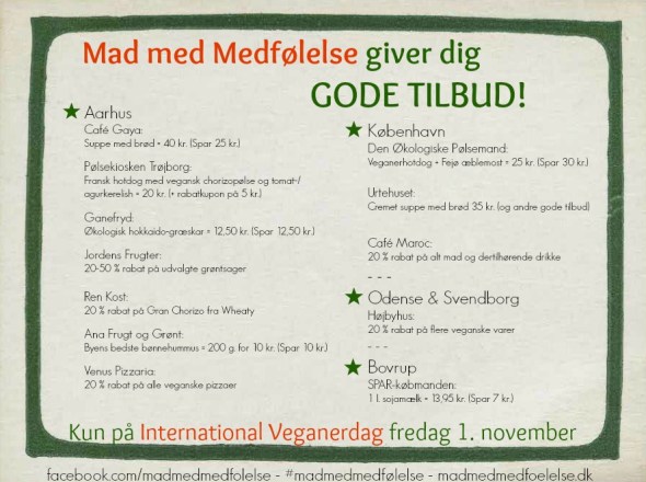 veganske tilbud