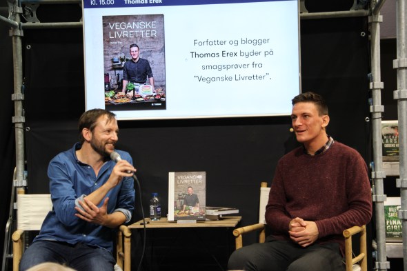 veganske livretter Thomas Erex bogforum foredrag 